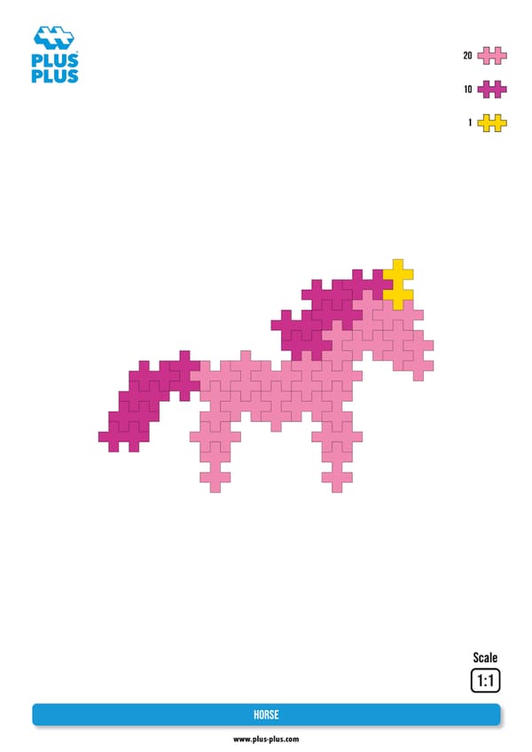 Horse Pink 粉紅馬