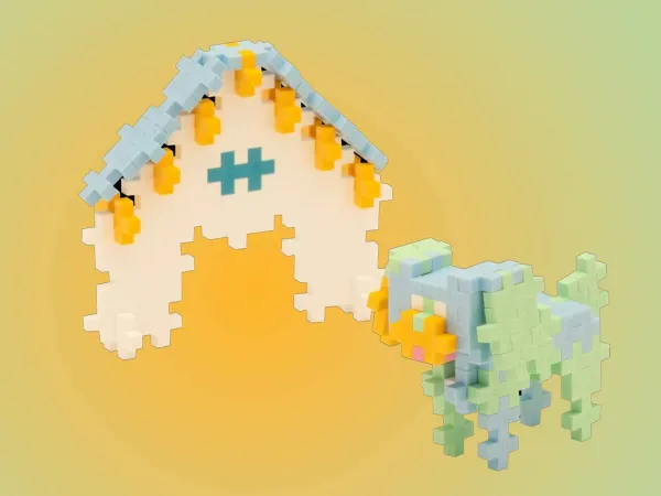 Puppy and Doghouse